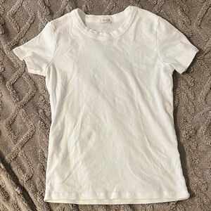Brandy Melville white tee long length